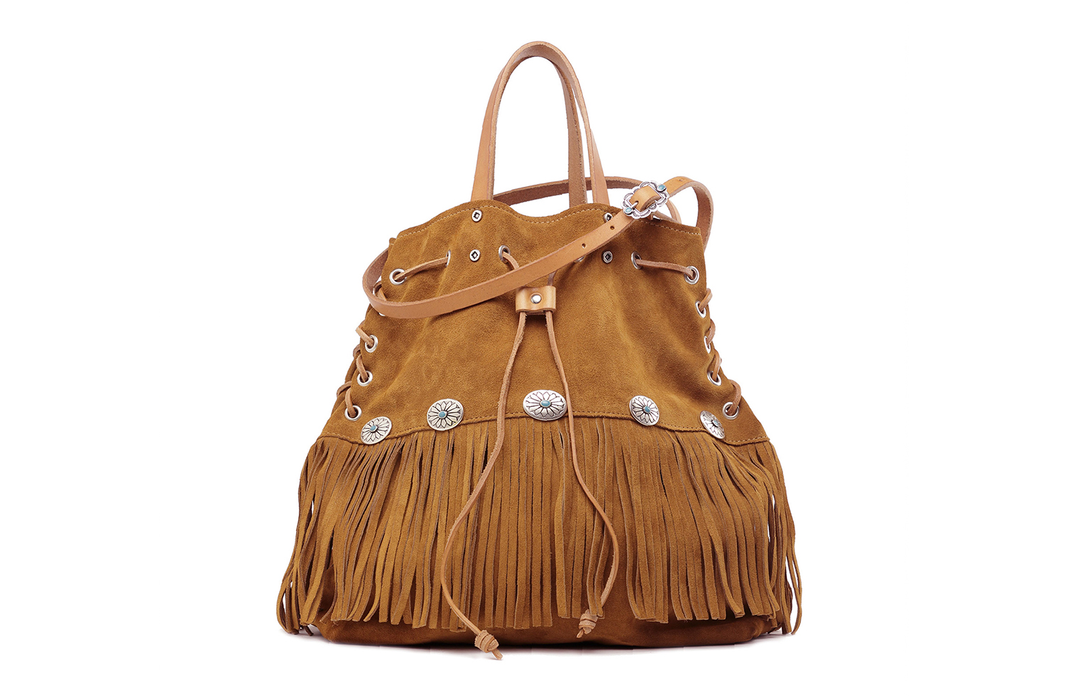 Woman Bags - Handbag - Coachella Fringed Suede - 100% Handmade in ...